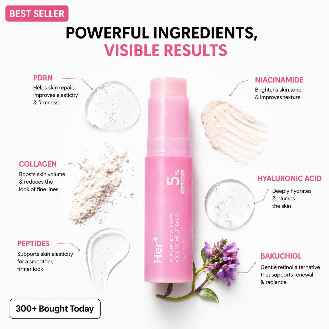 Collagen balm application image
